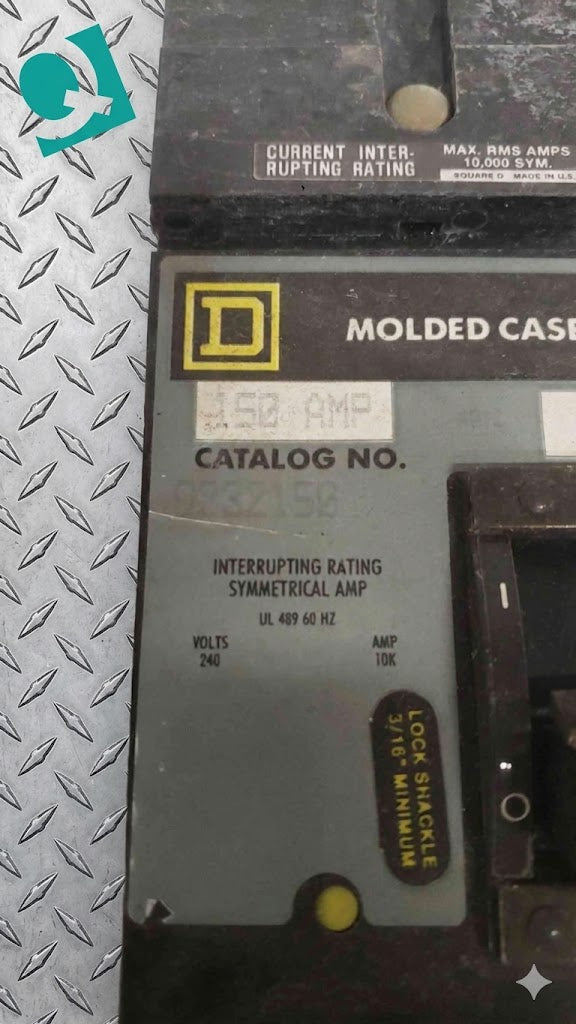 Square D 150A 240VAC 3 Pole Breaker Q232150 (SKU: 112285)