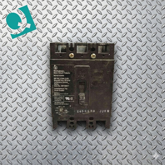 Westinghouse 3 Pole Circuit Breaker 150A 600VAC MCP431550CRX (109396)