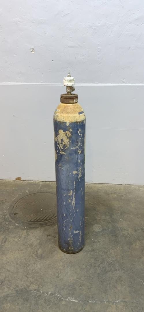 9"x57" Tall Metal Gas Storage Tank Cylinder(S6LLST8763)