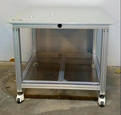 Labconco Portable 3'x3' Analytical Table Model 8025000 2-Tiered(S6LLST4607)