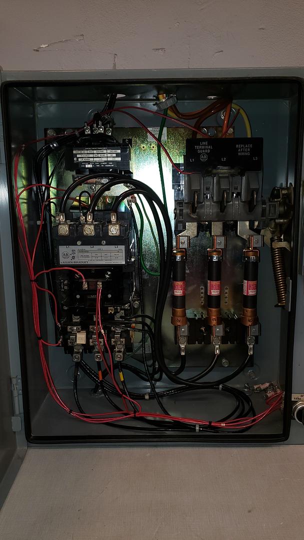 Allen-Bradley Bulletin 512 Combination Starter 509-DOD Switch S6LLST10593(S6LLST10593)