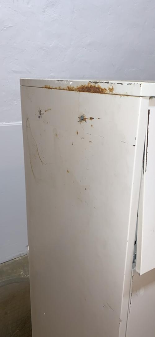 5" Tall Recessed 5 Drawer File Cabinet S6LLST8694(S6LLST8694)