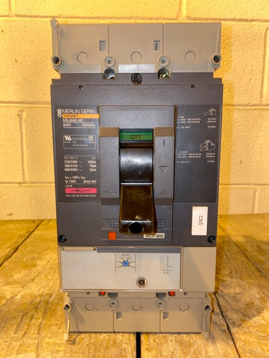*Pickup Only* MERLIN GERIN, NSJ600 HC, 600A(S6LLST1380)