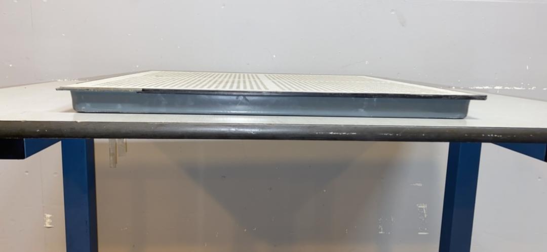 2"x2" Perforated Raised Access Floor Tiles Gray Starlight HPL(S6LLST5327)