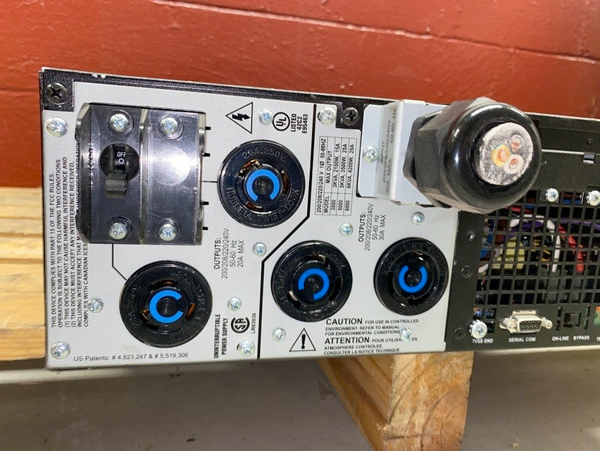 AS-IS APC Smart UPS SURT6000XLT (DAMAGED)