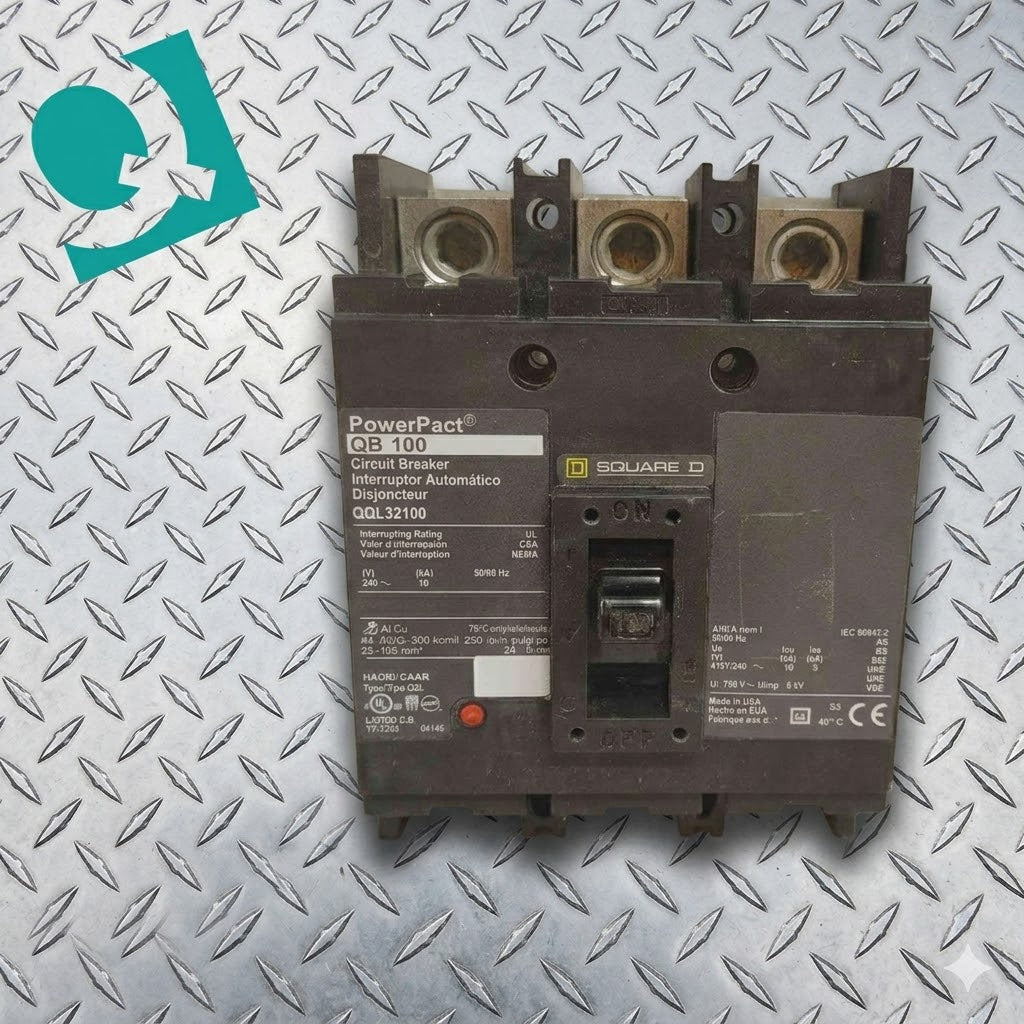 SQUARE D 100A 3 POLE 240V QB100 (SKU: 110222)