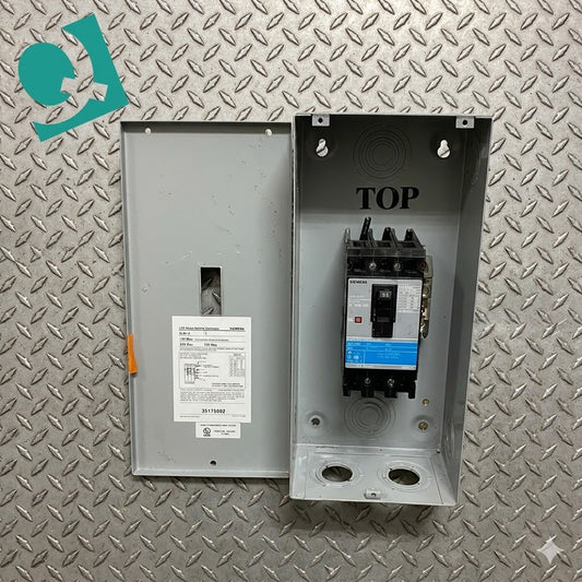 Siemens 50A ED63B050 Circuit Breaker in Disconnect Enclosure(S6LLST4387)