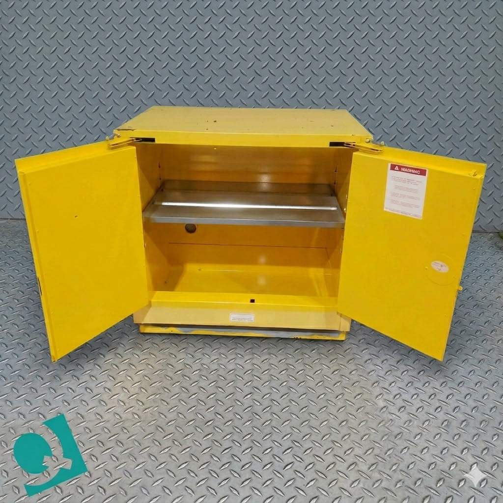 Justrite 35" 22 Gal. Flammable Liquid Storage Cabinet 25732 (SKU: S6LLST10107)