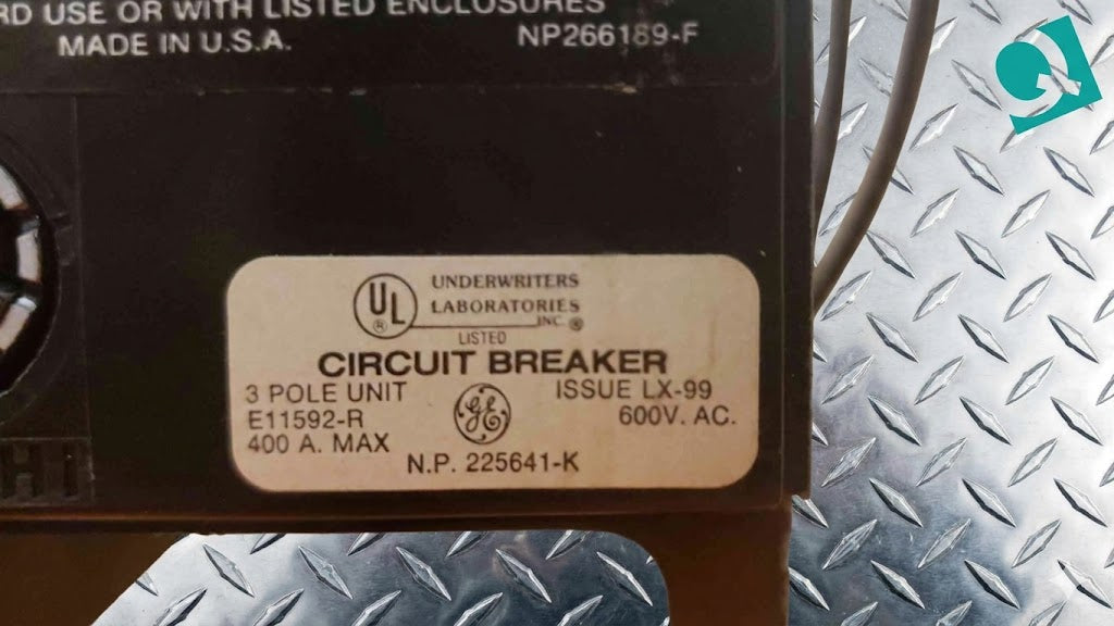 GE 250A 600VAC 3 Pole Breaker TJJ436250 (SKU. 108466)