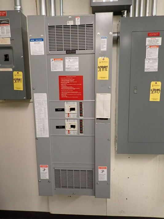 Eaton/Cutler Hammer MBP Pow-R-Line 400A Panelboard 480Y/277V Maintenance Bypass