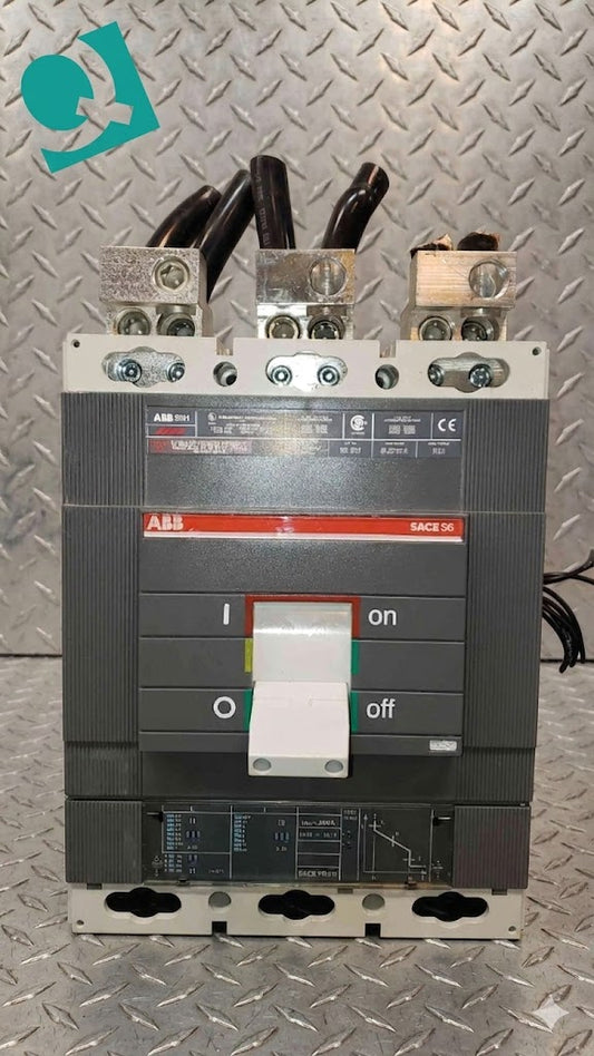 ABB 600A SACE S6H 3 Pole Circuit Breaker AD7747 K6TH(100078)