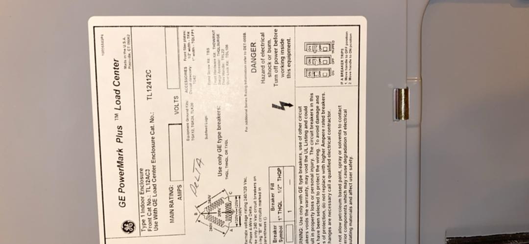 General Electric Small Panel Box(S6LLST3949)
