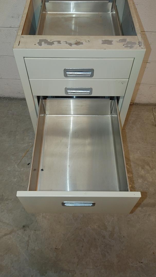 18" 4 Drawer Recessed Casework S6LLST11922(S6LLST11922)