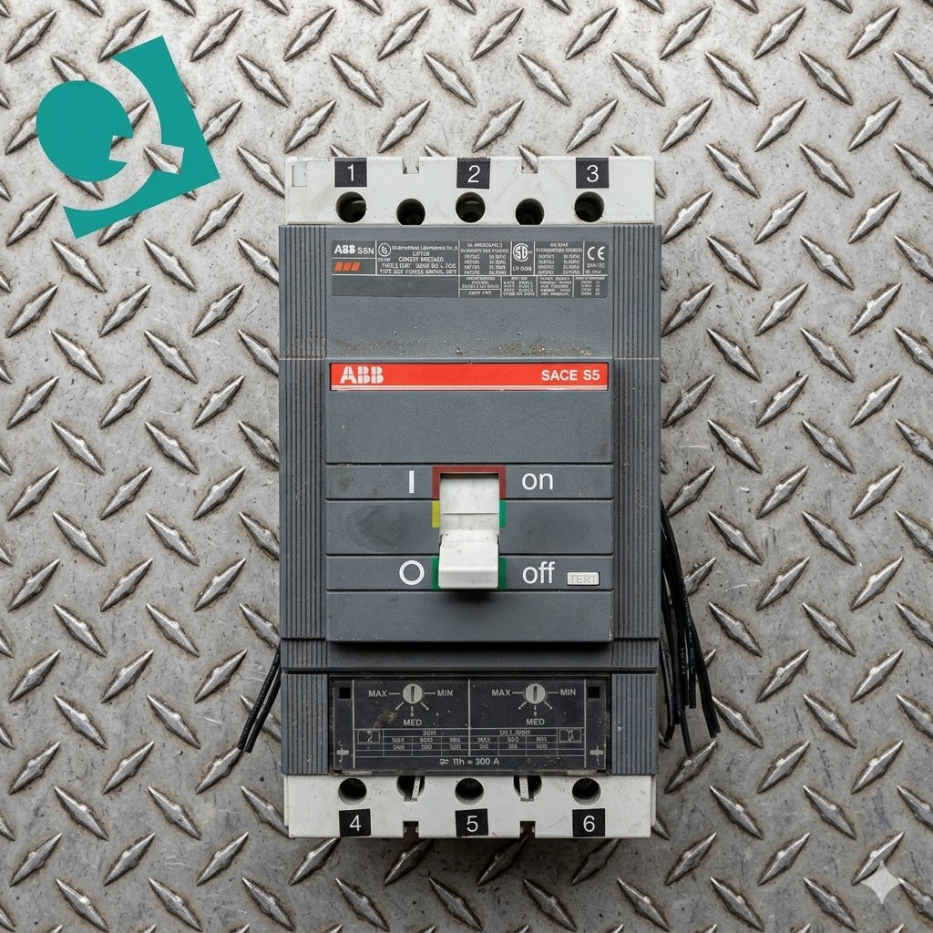 ABB 300A 3 POLE UNIT 600VAC/600VDC CIRCUIT BREAKER SACE S5(SKU: 110466)