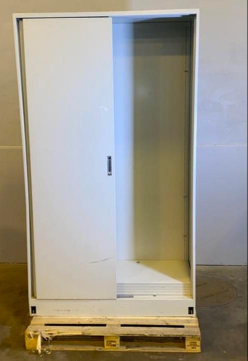 47" Solid Door Tall Storage Cabinet(S6LLST4376)