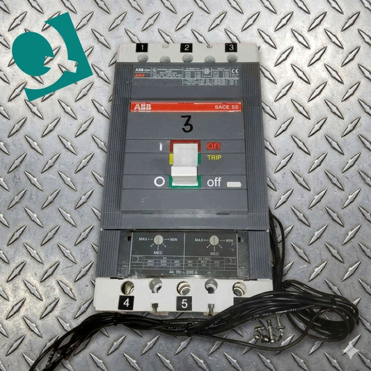 ABB SACE S5N 300A 600VAC 600VDC 3 Pole Breaker (SKU: 108415)