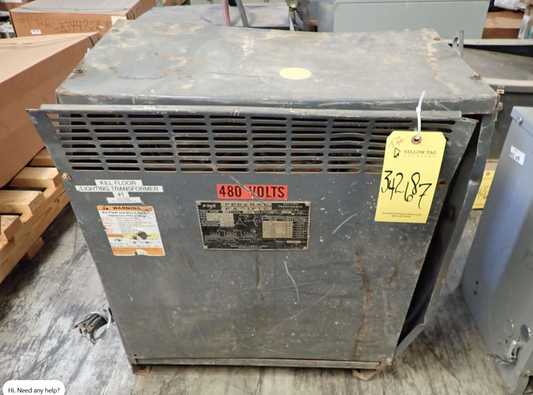 Federal Pacific 45KVA Dry Type Transformer 480v x 208/120v
