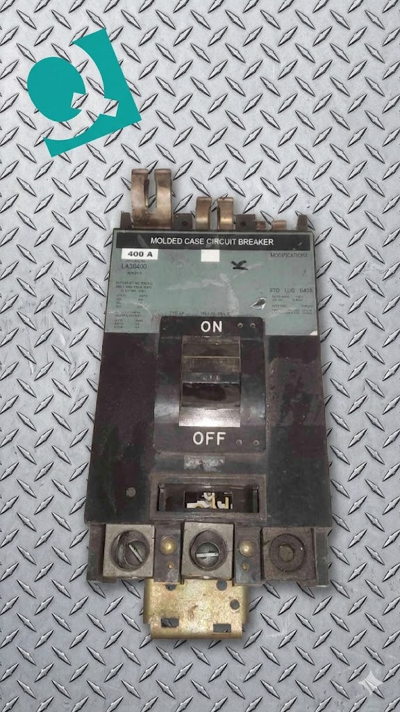 Square D 400A 600VAC 3 Pole Breaker LA36400 (SKU: 112325)