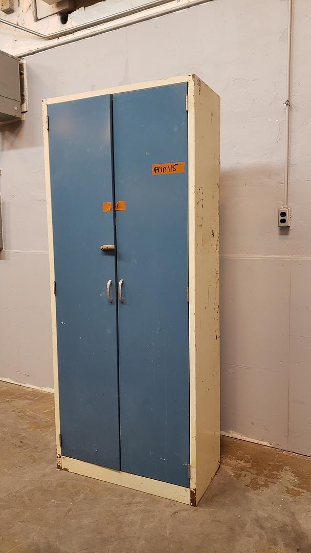 16x35x84 Tall Metal Storage Cabinet Blue(S6LLST8779)