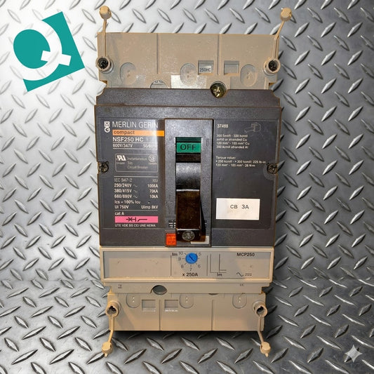 250A Circuit Breaker Merlin Gerin NSF250 HC(S6LLST1377)