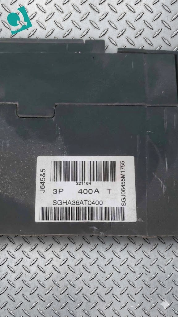 GE SGHA36AT0400 Spectra RMS Hi-Break Circuit Breaker 3-Pole 400A Frame SGH Industrial