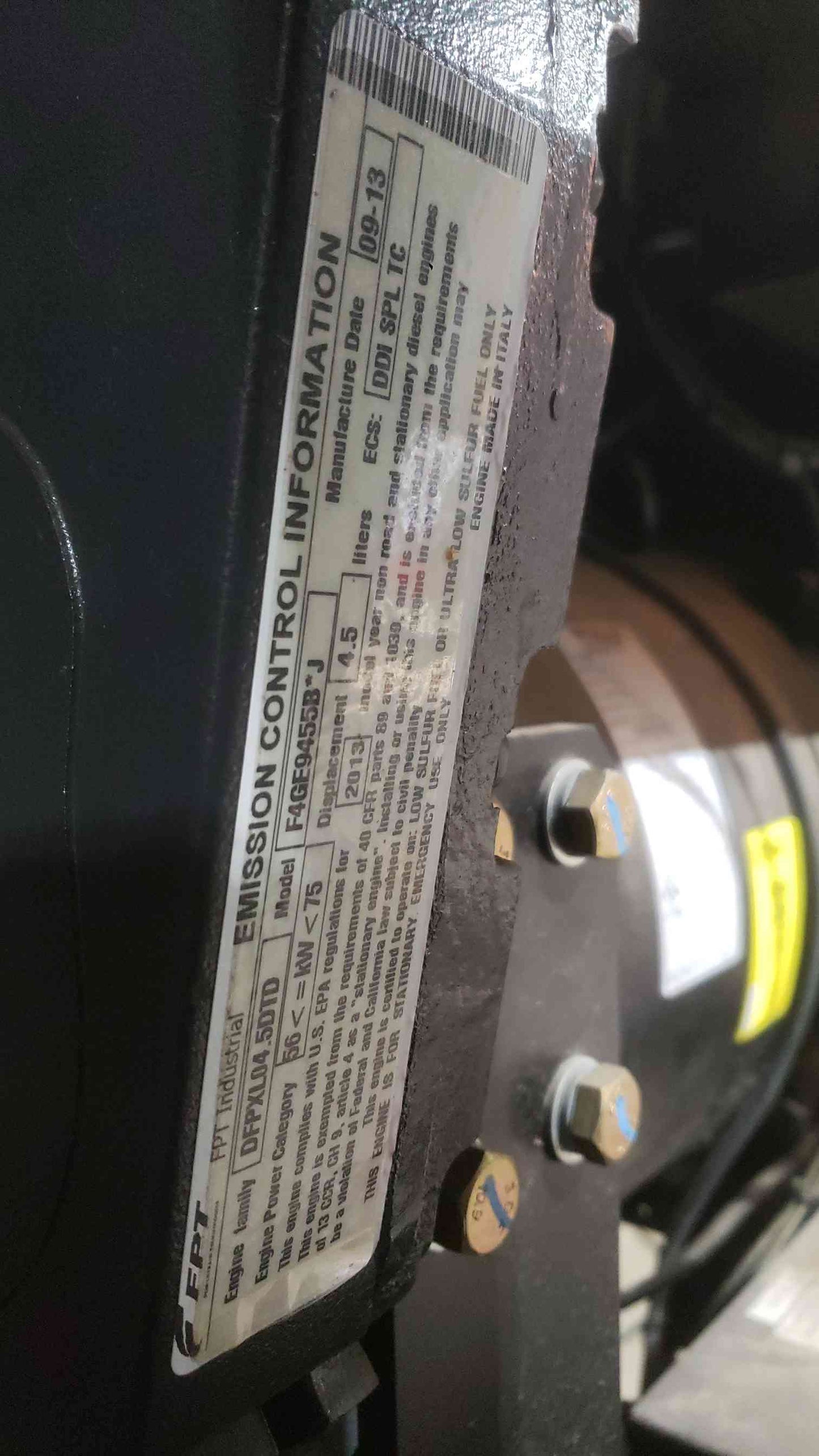 48KW Generac 0060720 120/240 200A 1PH 87.2 Hrs.