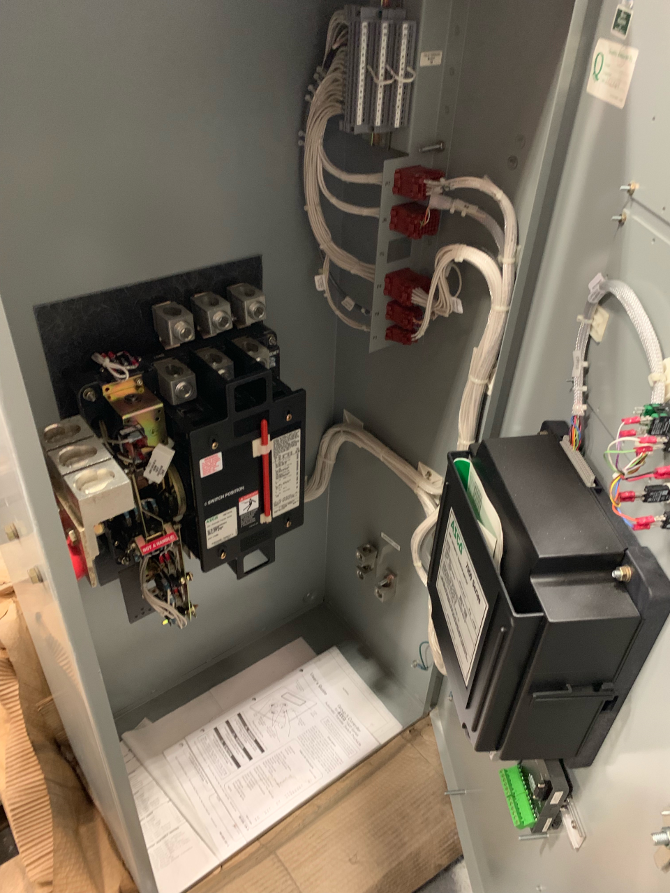 Low Hour ASCO Series 7000 260 Amp Transfer Switch - DPC1244