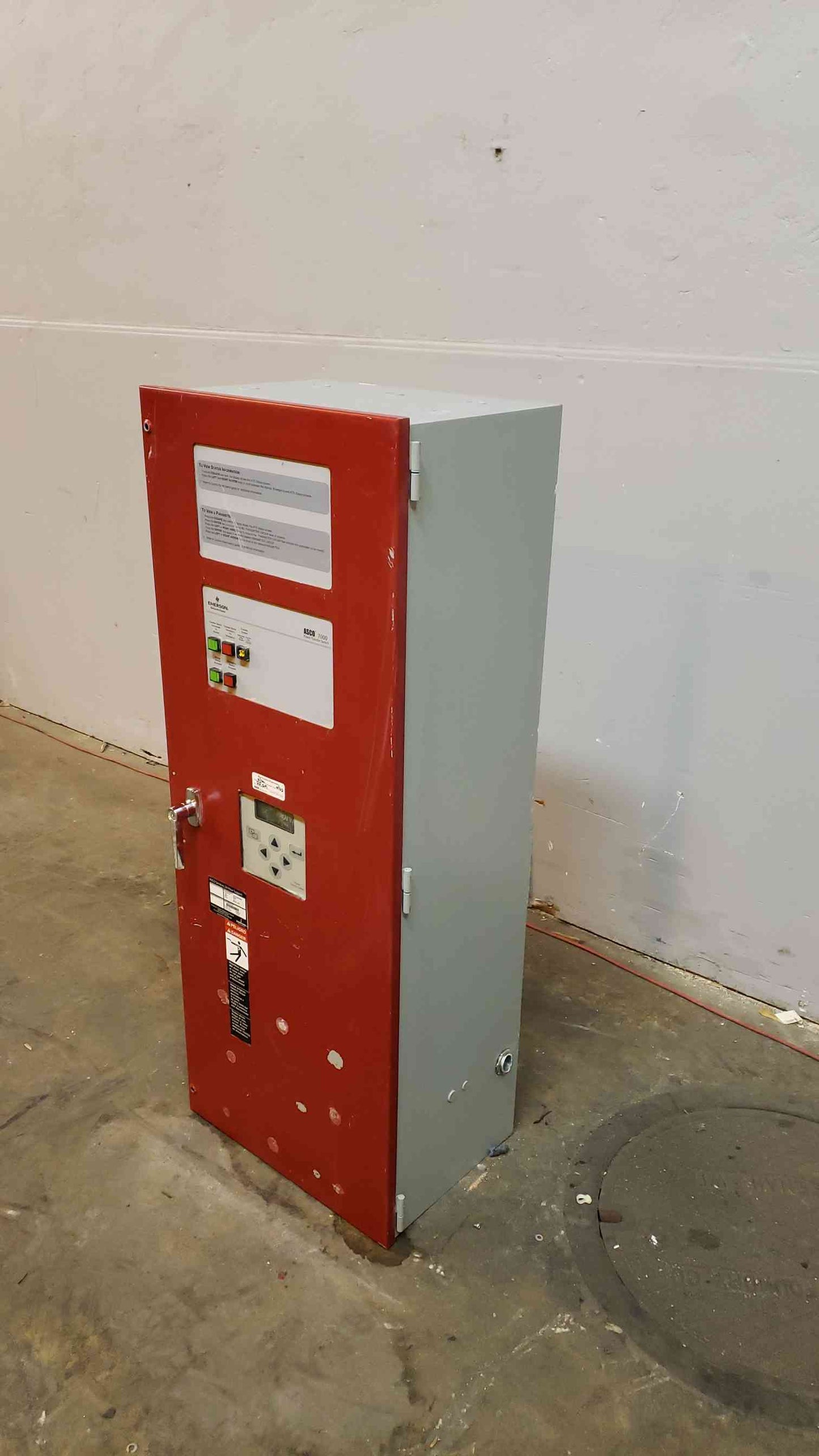 ASCO 70A 7000 Series 480v ATS Automatic Transfer Switch(Q16523)