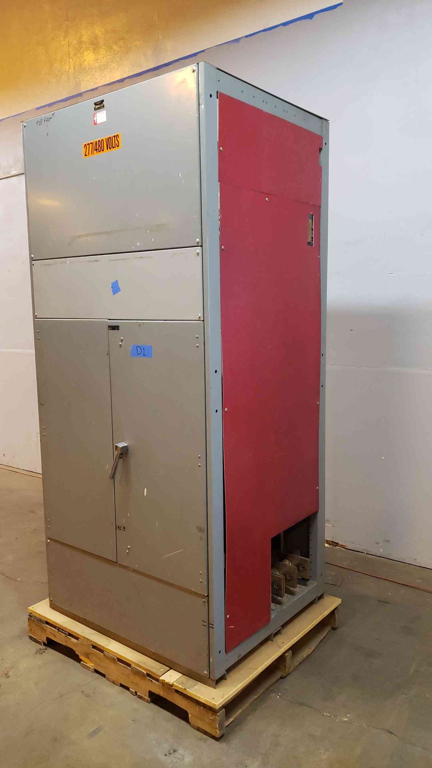 2000A Square D 120/208v Main Input Lug Switchgear Cabinet D1(100341BDL)