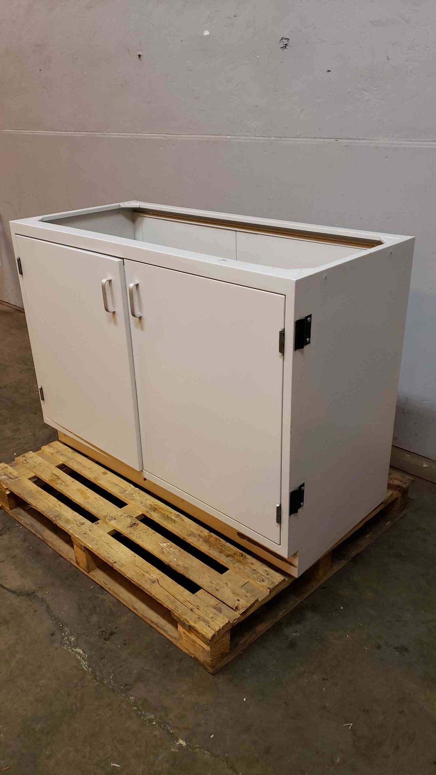 48" White Duralab Casework W/ 2 Doors(100795)