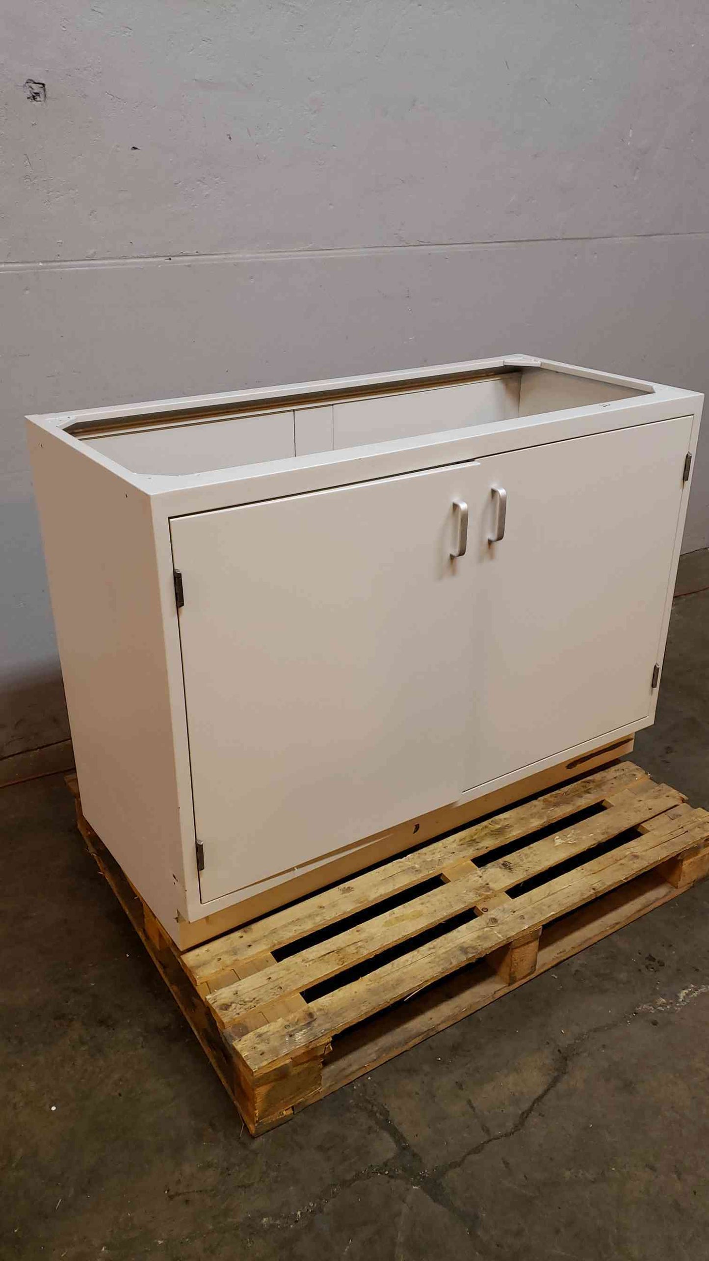 48" White Duralab Casework W/ 2 Doors(100795)