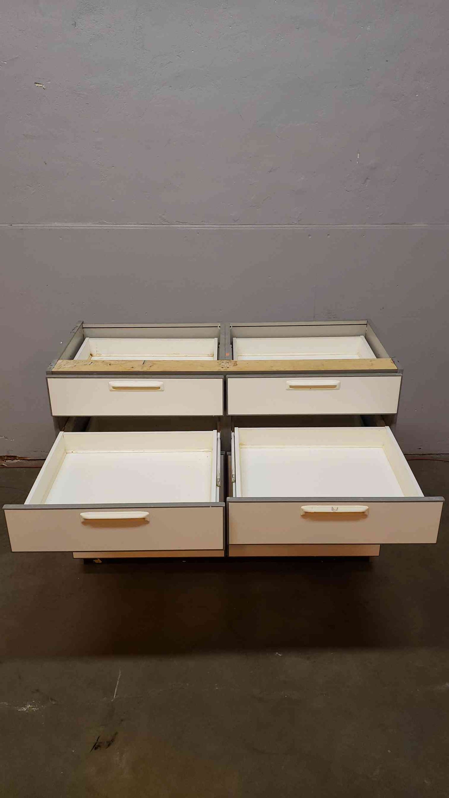 4' Chemsurf Lab Casework 8 Drawer Wood Standing Height(Q16647)