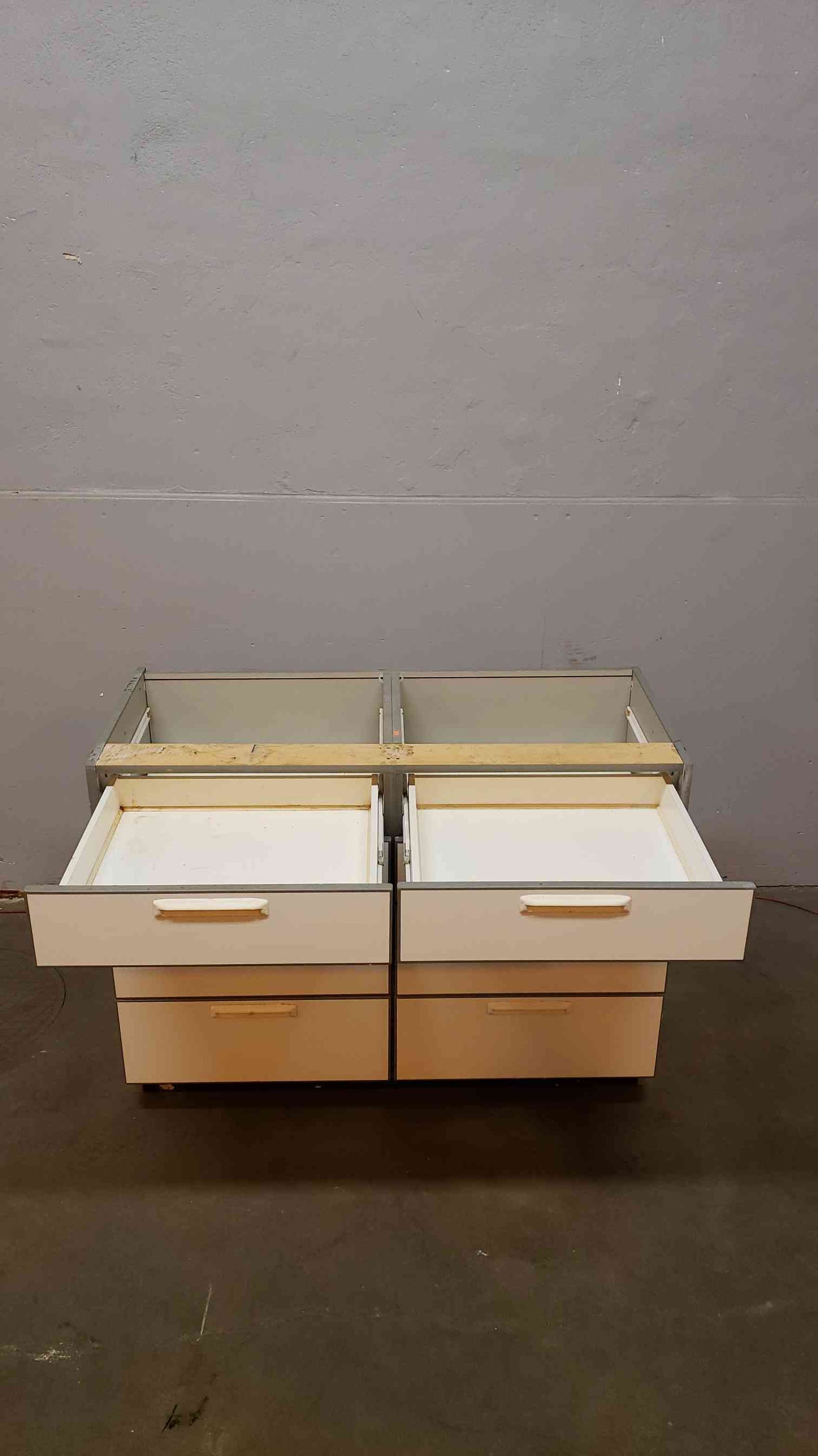 4' Chemsurf Lab Casework 8 Drawer Wood Standing Height(Q16647)