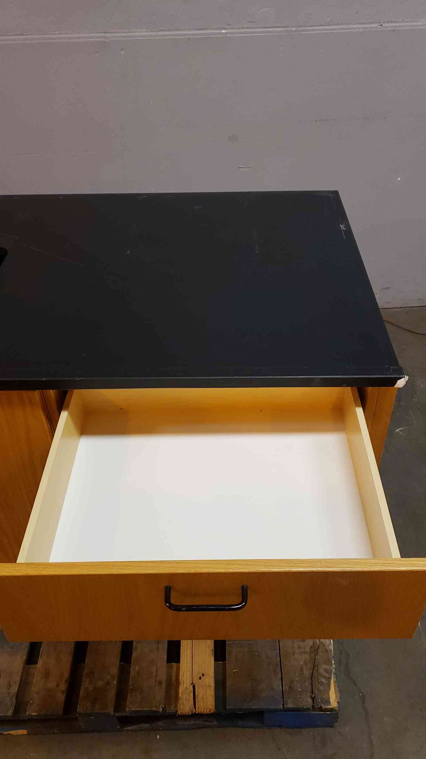 Jamestown 55" Lab Casework Sink w/ Drawers Epoxy Top & Faucet (SKU: 3943AA)(3943AA)