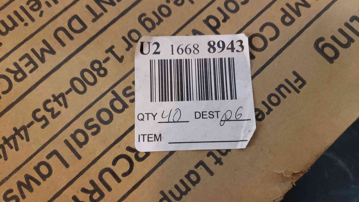 Box of 40 GE 46703 F24W/T5/865/ECO 24W 2ft T5 6500K Daylight Bulbs