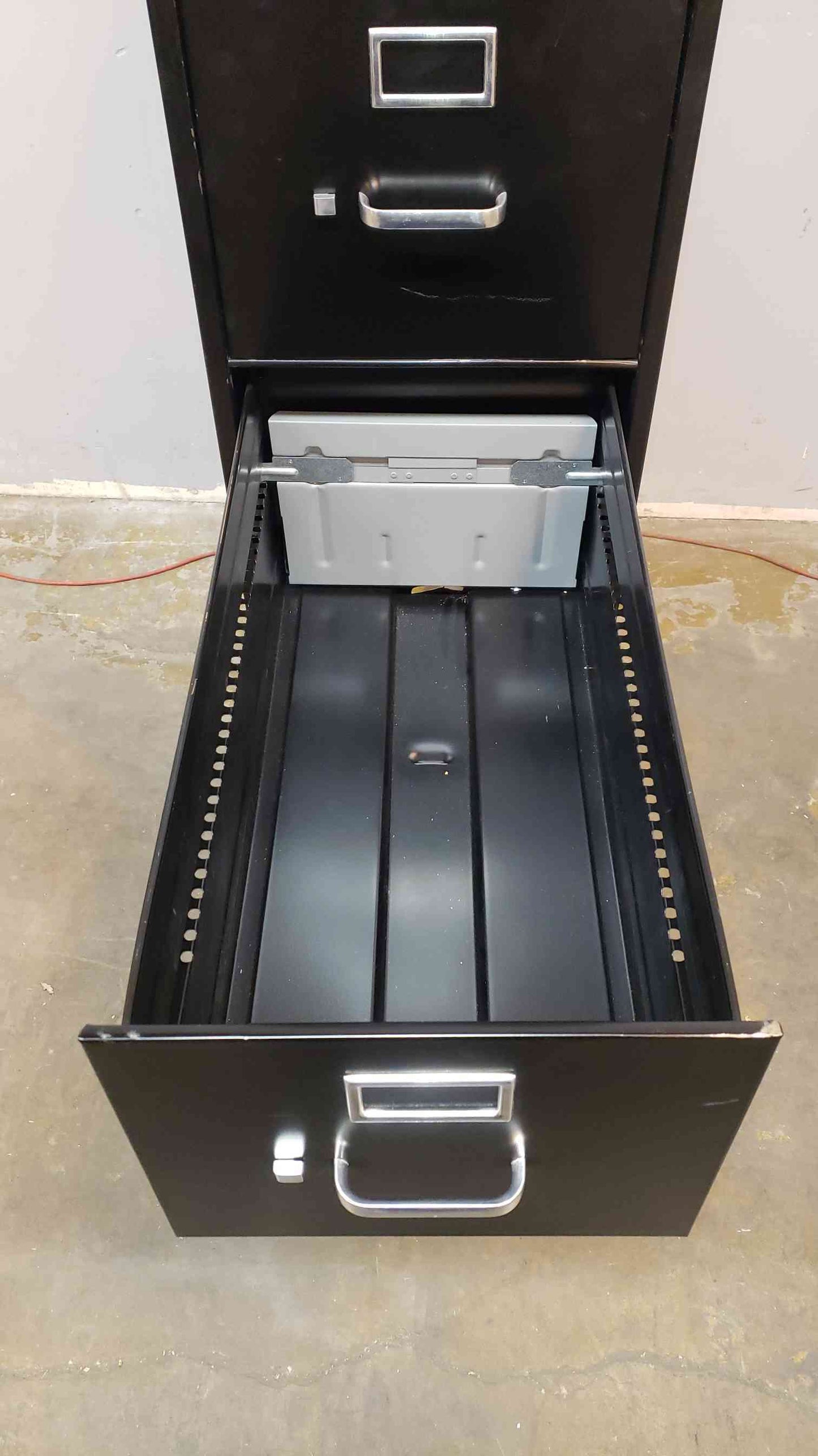 Hon Black 5 Drawer Filling Cabinet (1164AA)(1164AA)