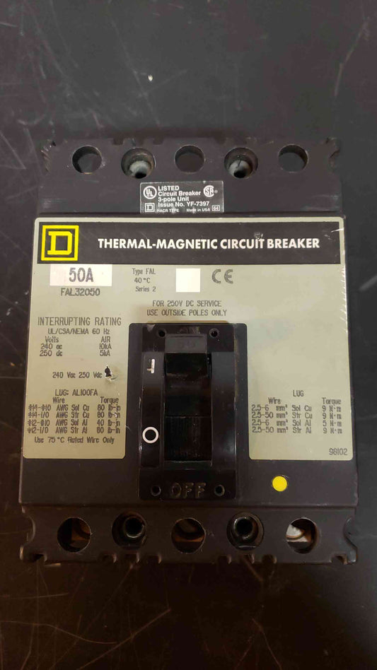 *Pickup Only* Square D 50 Amp Breaker FAL32050 (SKU: 1972AA)(1972AA)