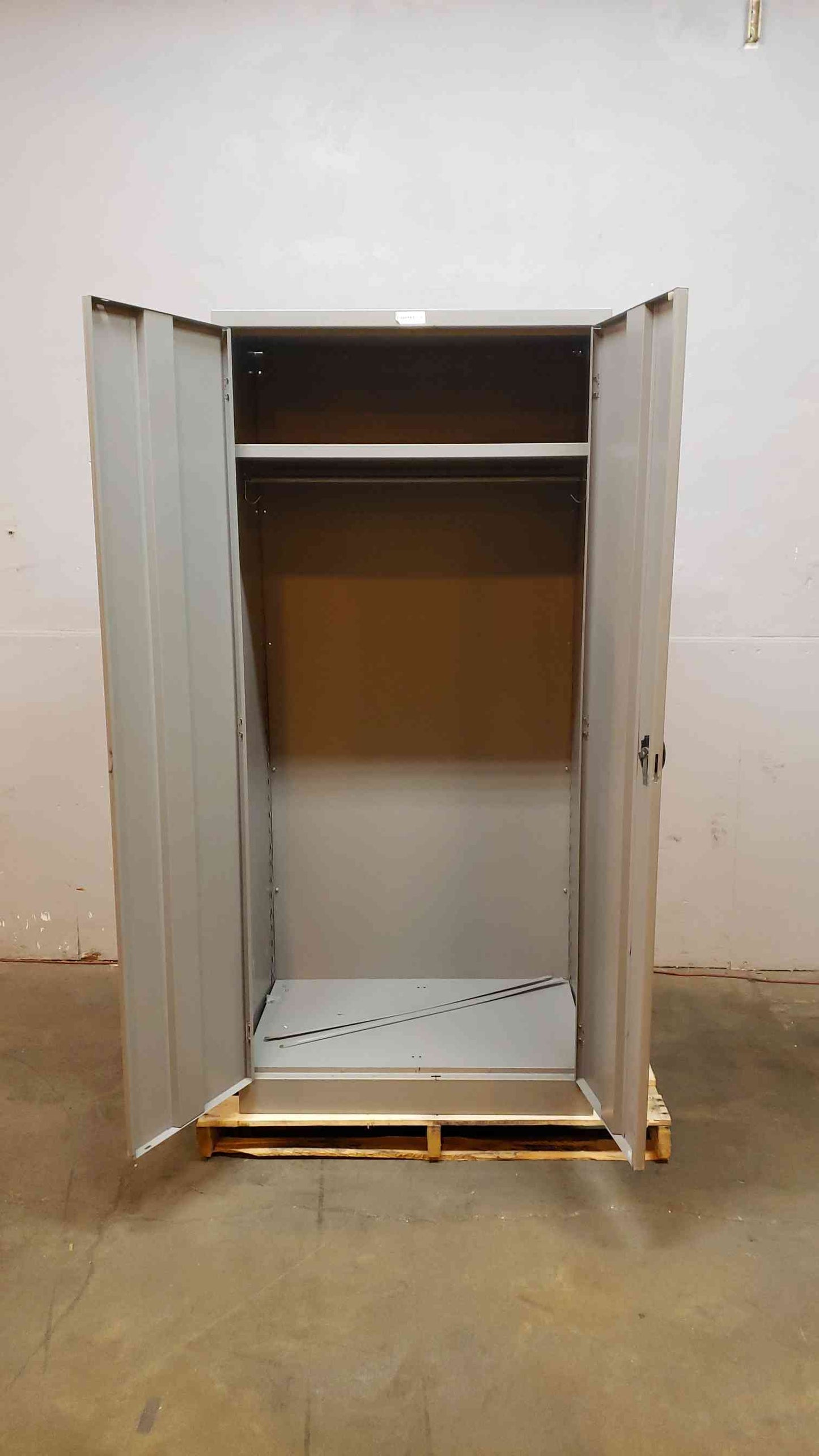 Gray 6'6" Tall Storage Cabinet (SKU: 2474AA)(2474AA)
