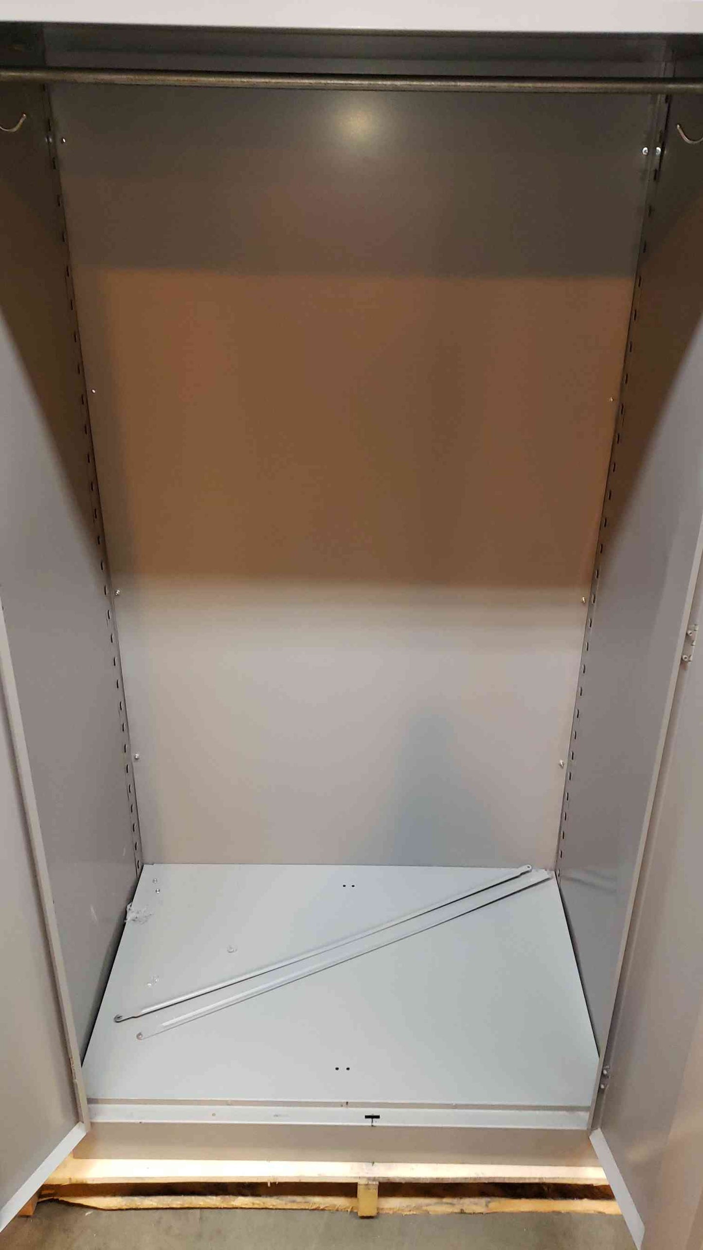 Gray 6'6" Tall Storage Cabinet (SKU: 2474AA)(2474AA)