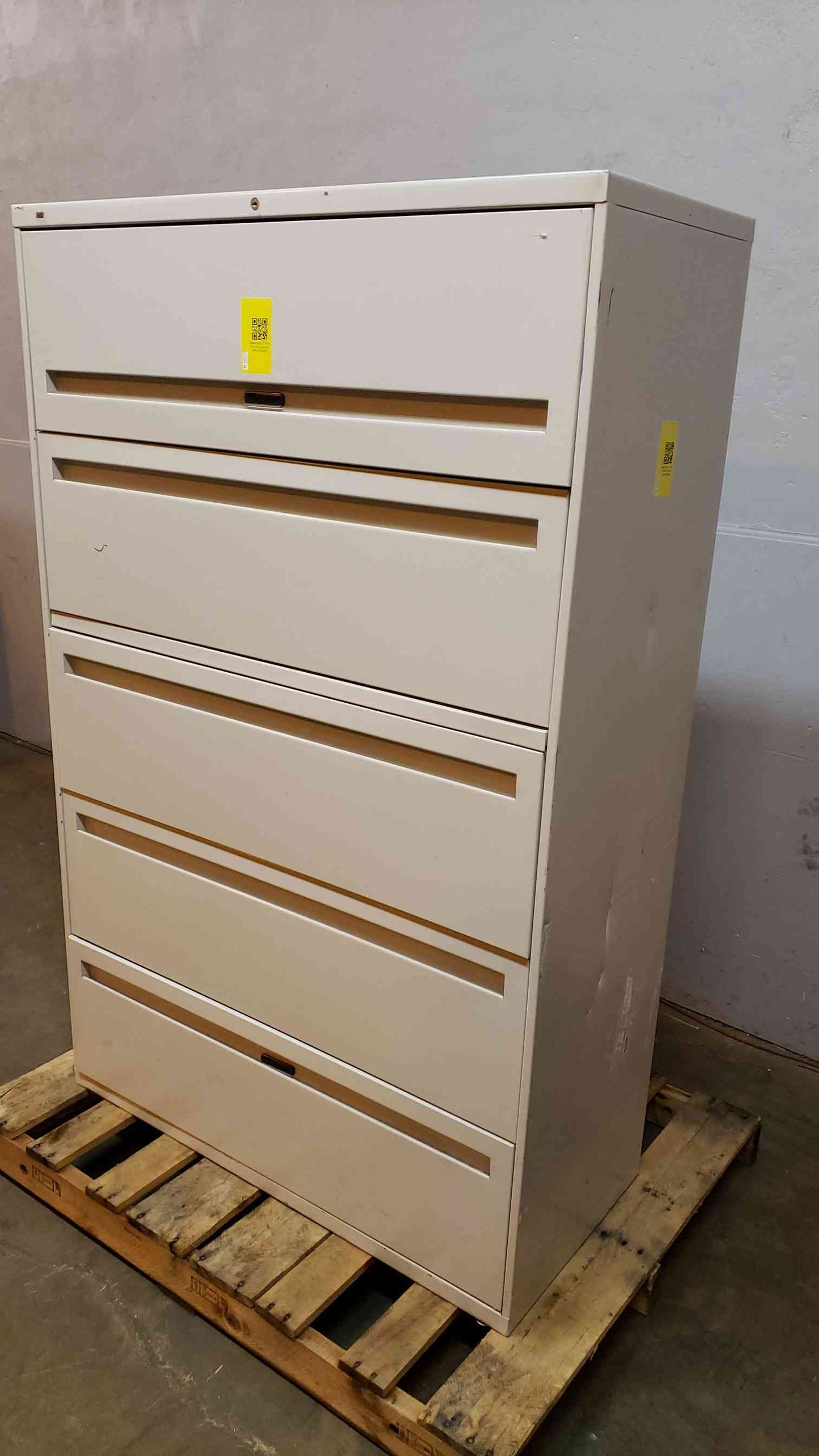 Hon 5'7" Five Tier Filing Cabinet Tan (SKU:2506AA)(2506AA)