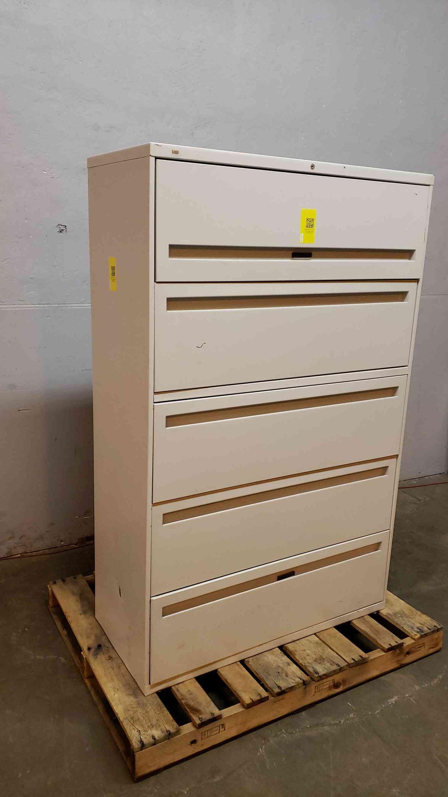 Hon 5'7" Five Tier Filing Cabinet Tan (SKU:2506AA)(2506AA)