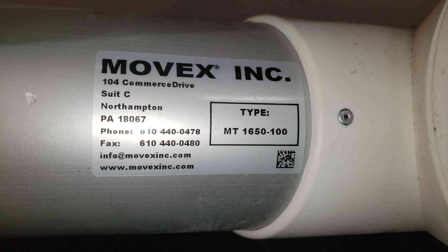 Movex INC Fumehood Snorkel MT 1650-100 w/ Brackets (SKU: 2999AA)(2999AA)