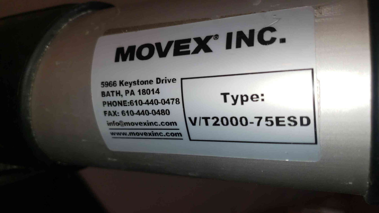Movex INC Fumehood Snorkel V/T2000-75ESD w/ Bracket (SKU: 3000AA)(3000AA)