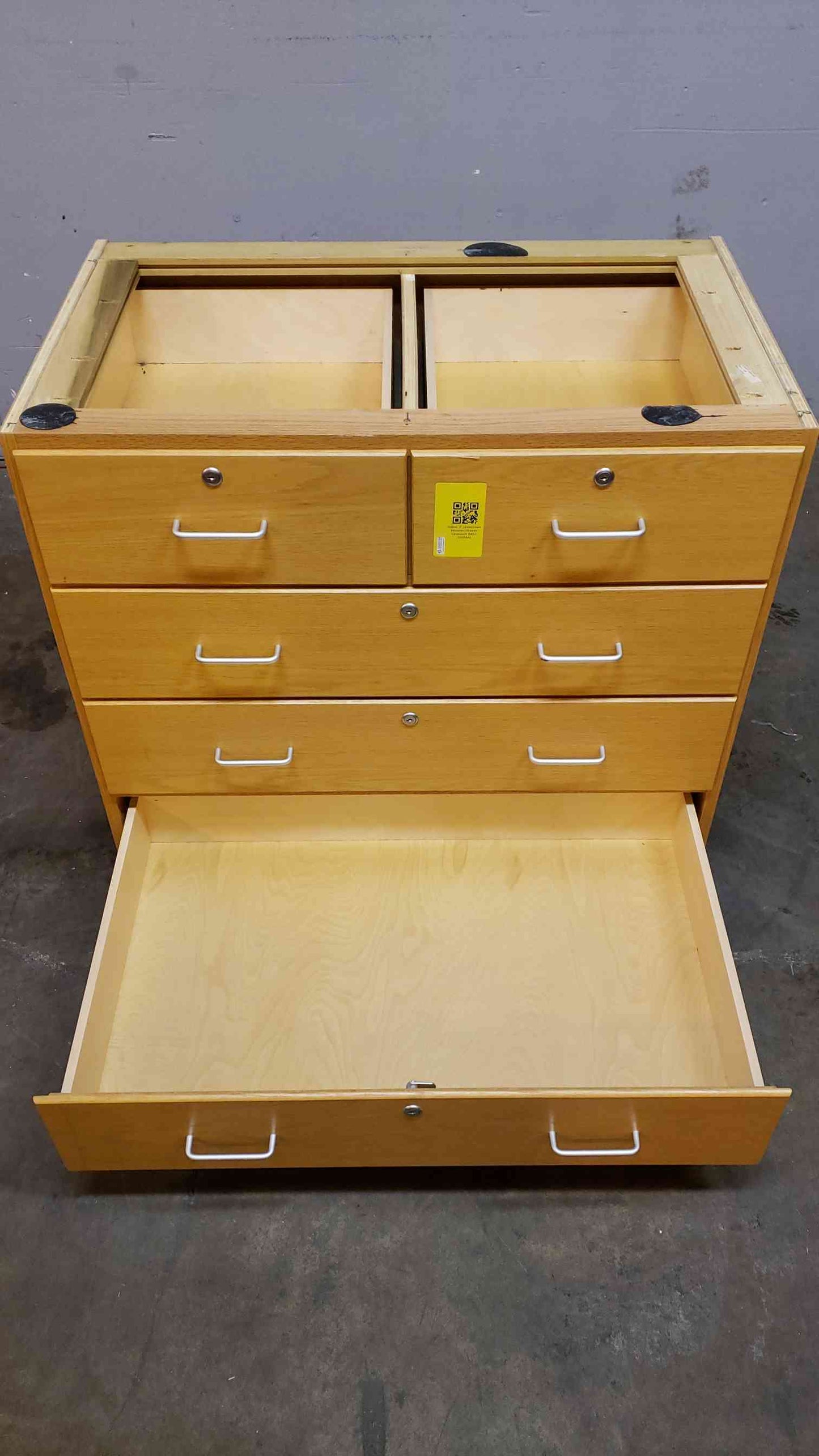 3' Jamestown Wooden Drawer Casework (SKU: 3504AA)(3504AA)