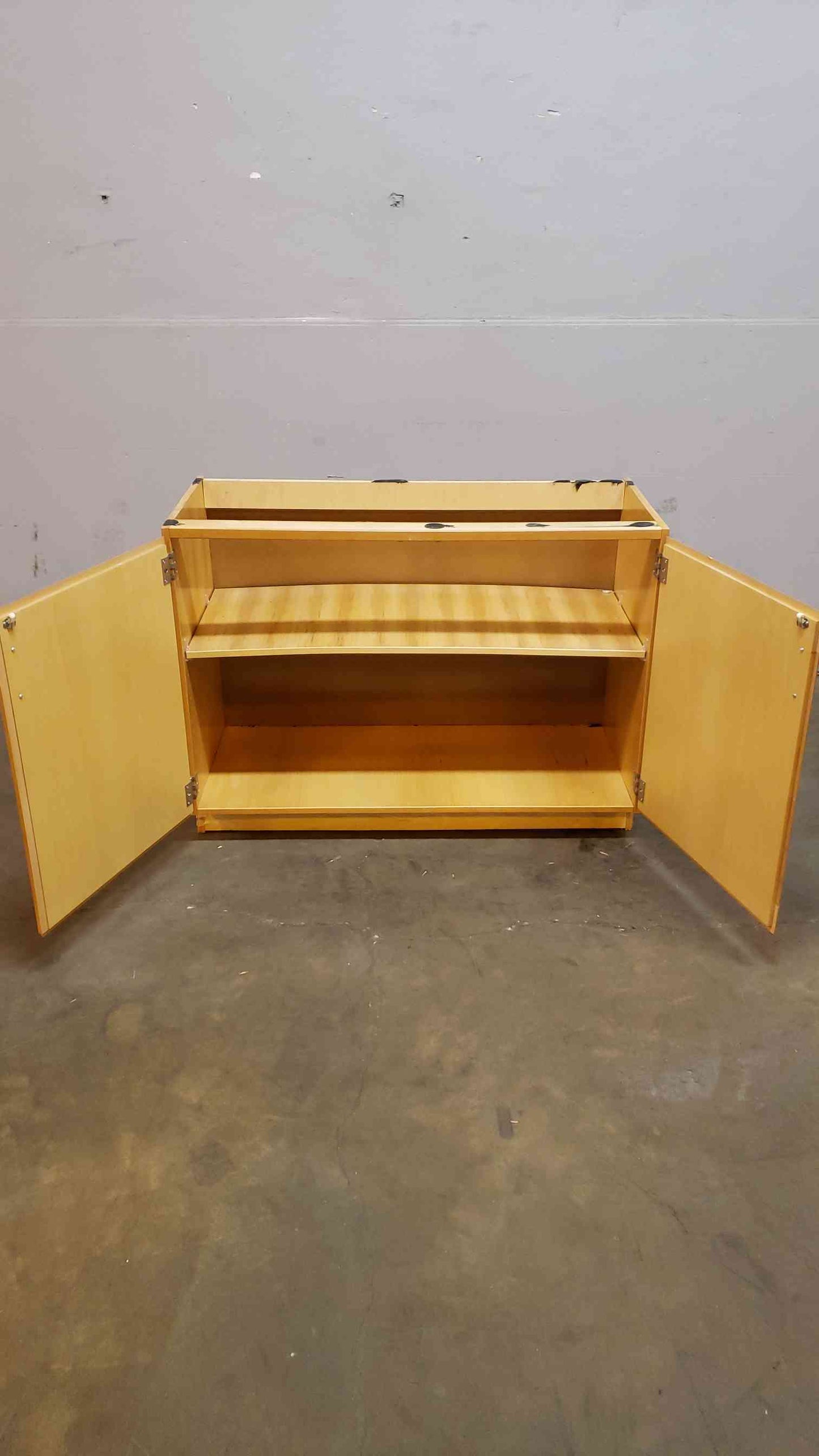 4' Kewaunee Wooden Doors Only Casework (SKU: 3962AA)(3962AA)
