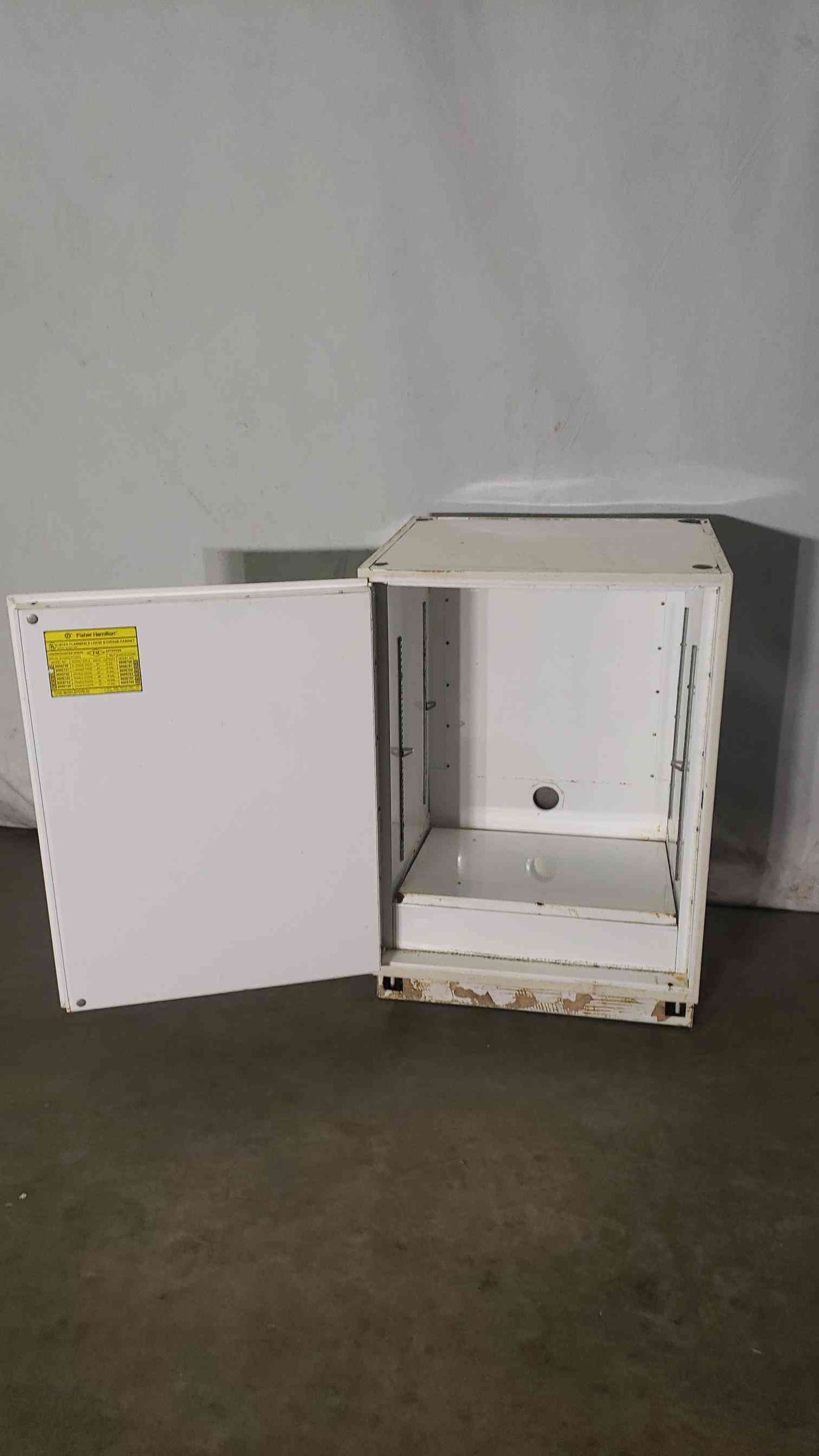 24x22x35 White Flammable Casework(100168)