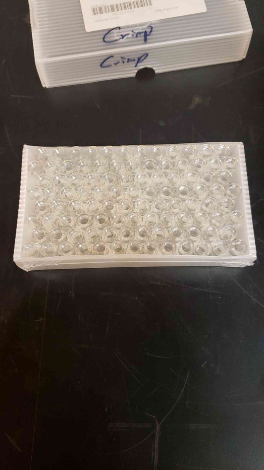 Lot of 1200 Alwsci 2mL Clear Glass 11MM Crimp Vial (SKU: 4884AA)
