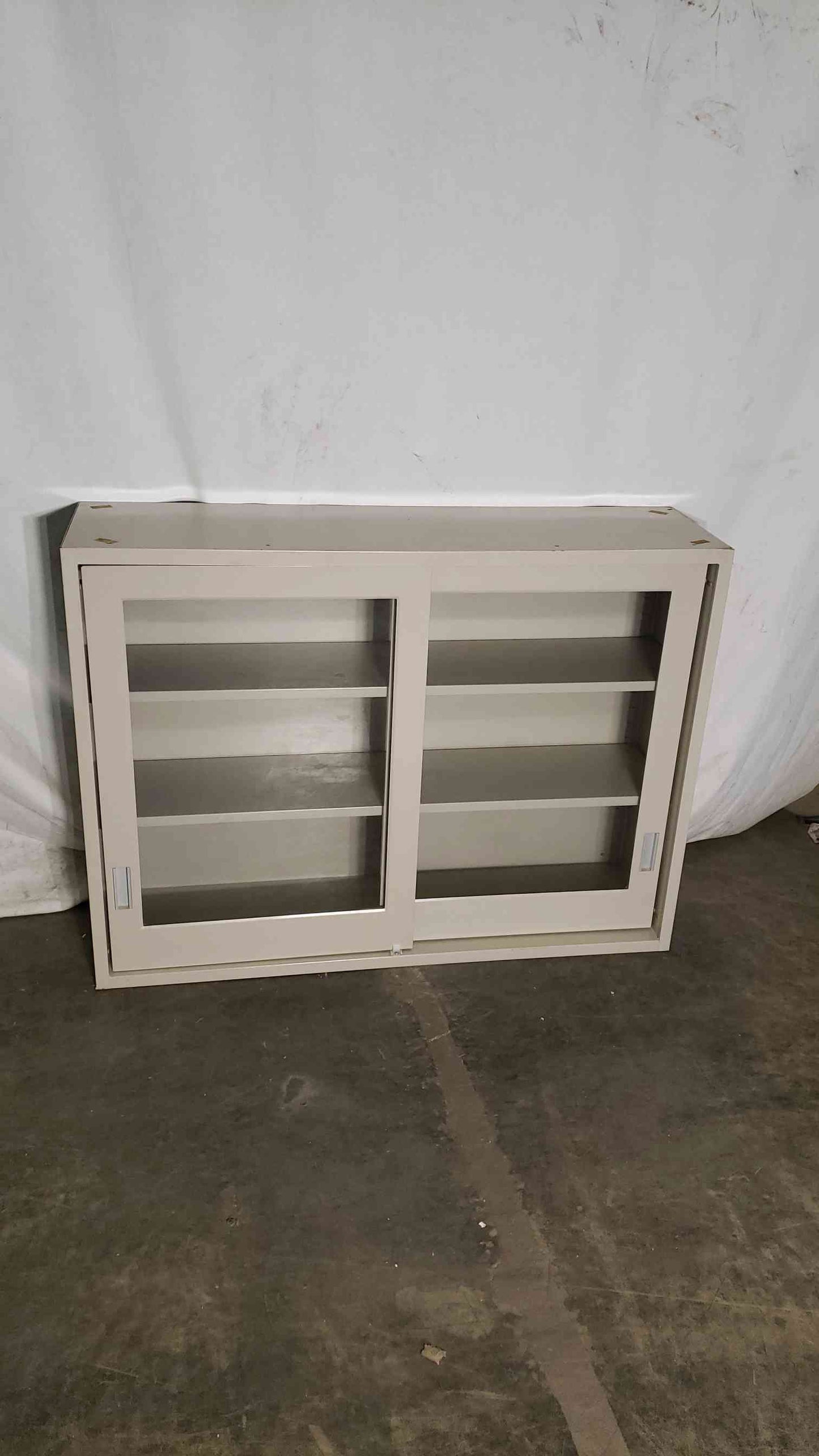 48" Tan Overhead Recessed Cabinet(100038)