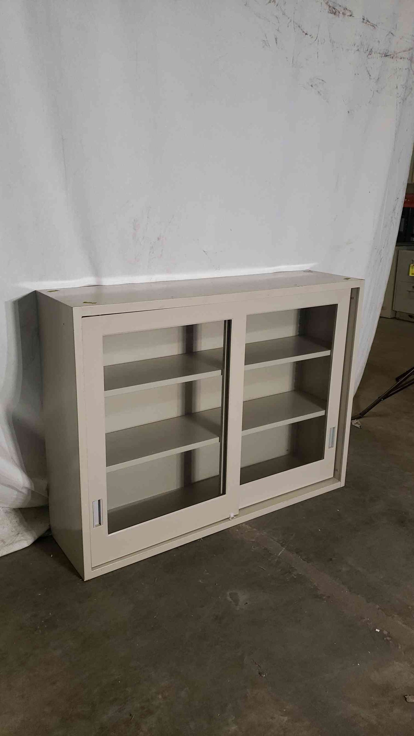 48" Tan Overhead Recessed Cabinet(100038)