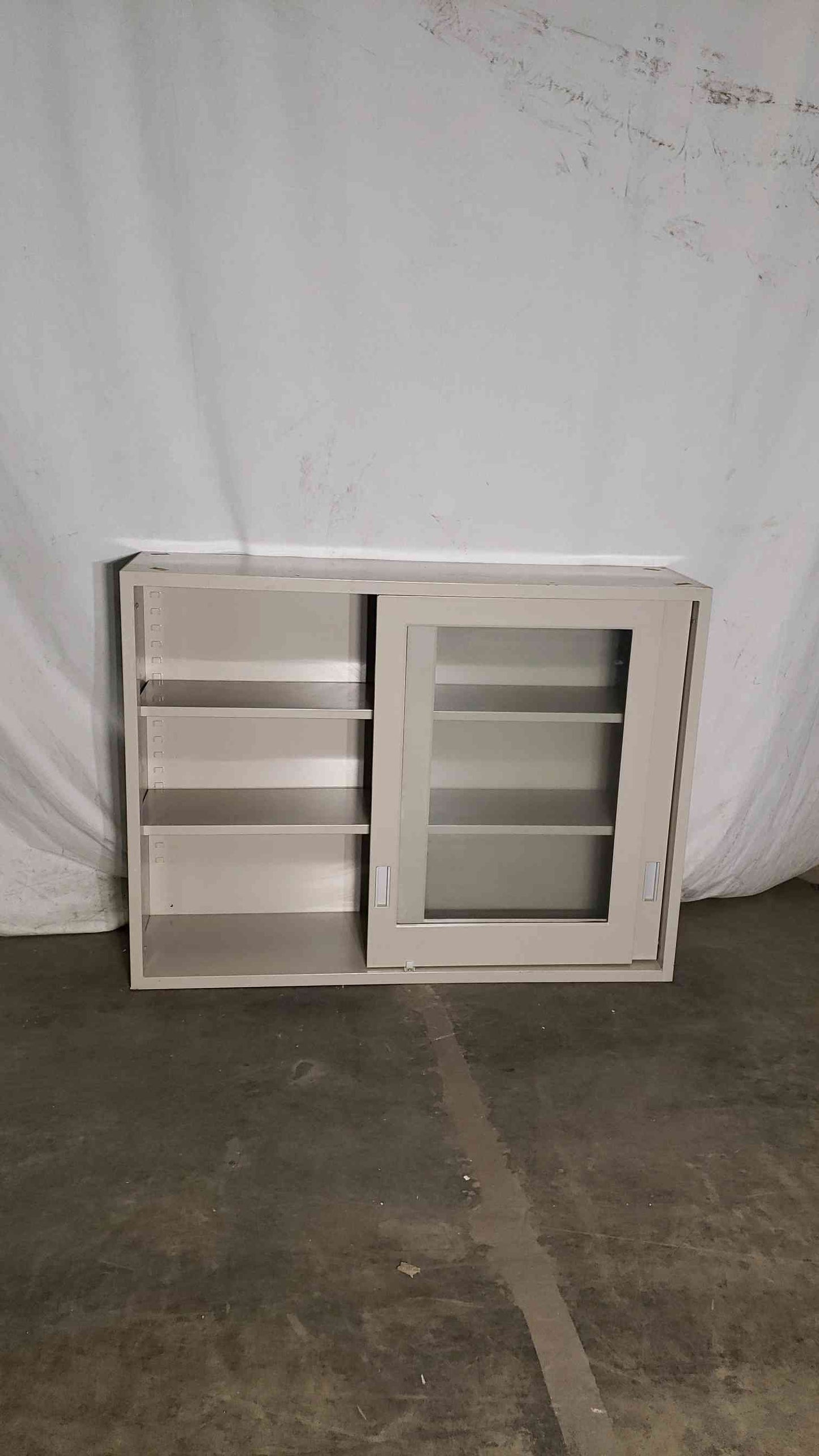 48" Tan Overhead Recessed Cabinet(100038)